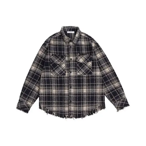 XIAOLIZI Темно-синие унисекс рубашки