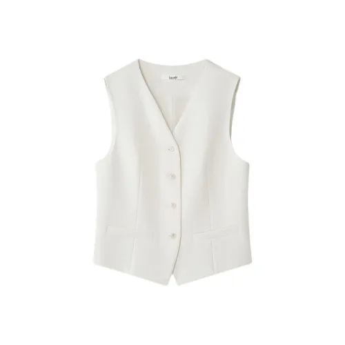 LAUREL Pure White Women's Vest Лорел Чисто Белый Женский Жилет