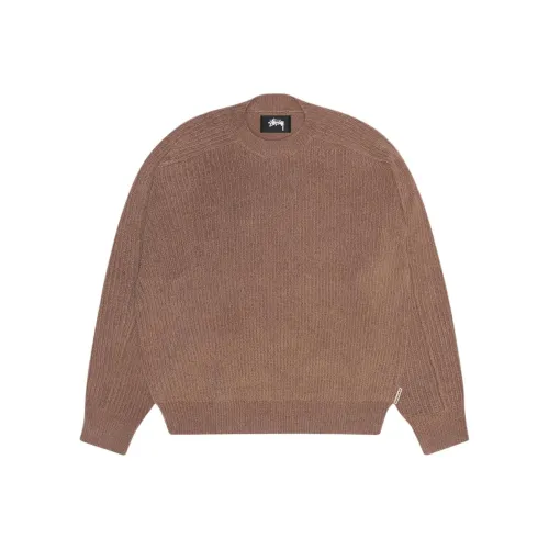 Stussy FW25 EXPOSED Шовный Crew Свитер Унисекс