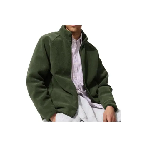 UNIQLO Оливковый Унисекс Куртки