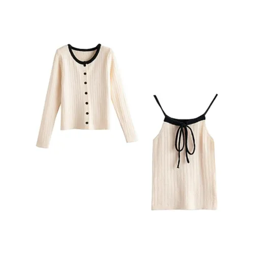 Tonlion Абрикос Бежевый Женский Трикотаж