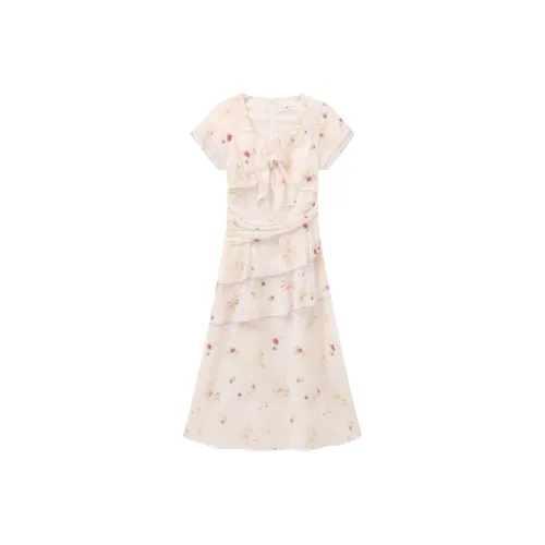 Another Alley Короткий рукав Платье Женское