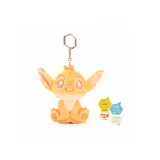 10 см Стич Оранжевый Искрящийся Вода Украшение + Открытка