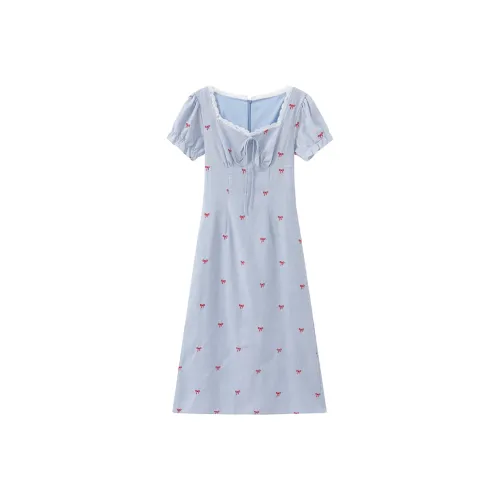 Another Alley Короткий рукав Платье Женское