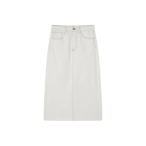 GJ HJ Женские Джинсовые Длинные Юбки