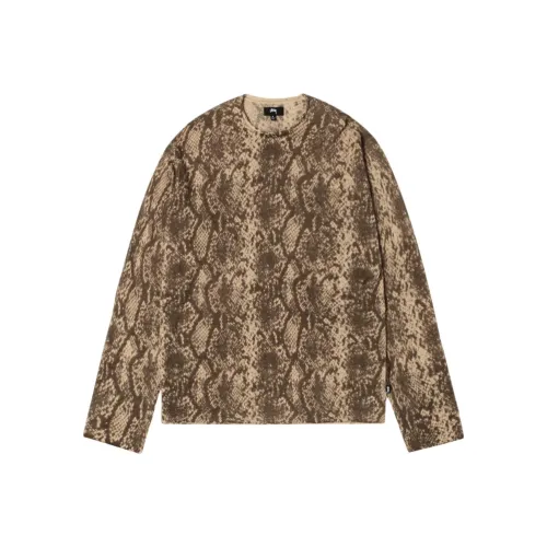 Stussy FW25 Python KNIT CREW Трикотаж Унисекс