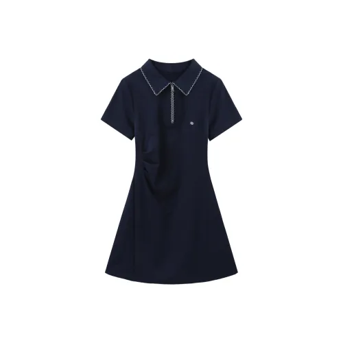 Another Alley Короткий рукав Платье Женское