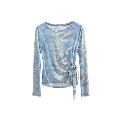 Cypress House Синий Женские T-рубашки