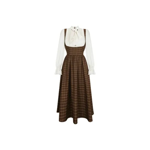 Annie The Темный Child Длинный рукав Платье Женское