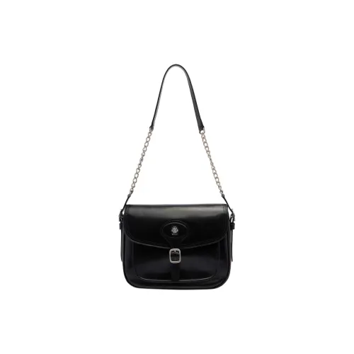 BALLY Beckett Телячья кожа Сумка через плечо Сумка на плечо Женская Черная