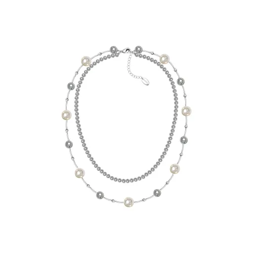 SUN HUNTER Белое золото с медным покрытием ожерелья женские