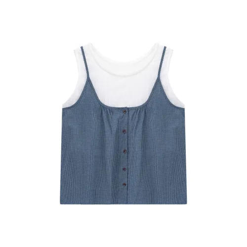 Another alley Темно-синий Женские Рубашки