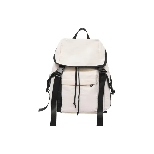 Single Warehouse Нейлон Рюкзак Стандартный Унисекс Белый Хаки Серый Черный