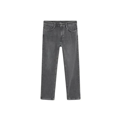 Massimo Dutti Светло-серые Мужские Джинсы