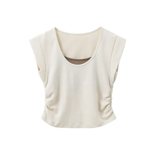 Another alley Абрикос Женские T-рубашки