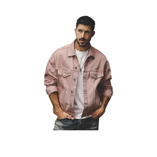 JIELEINUO Мужские Джинсовые Куртки