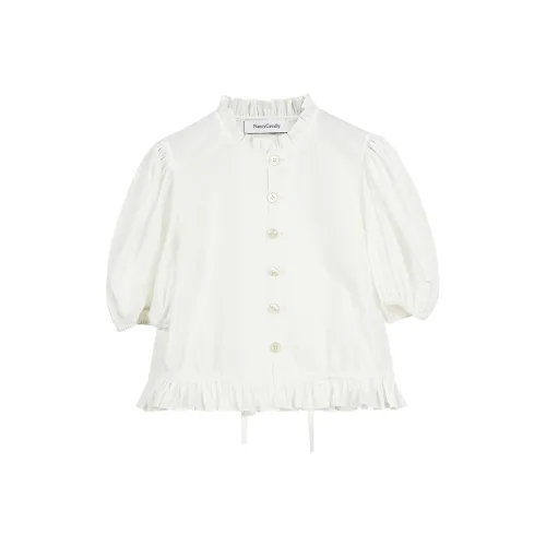 NancyCavally Greek Белые Женские Рубашки