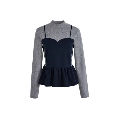 KUOSE Серый Женский Трикотаж