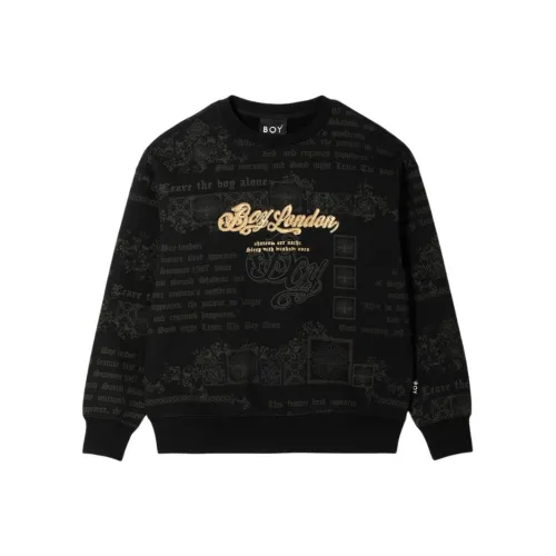 Boy London Черный Унисекс Свитшоты