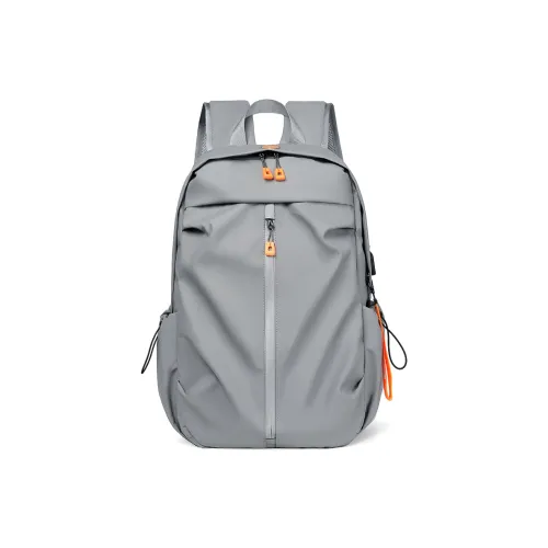 Single Warehouse Oxford Рюкзак Стандартный Унисекс Серый Черный