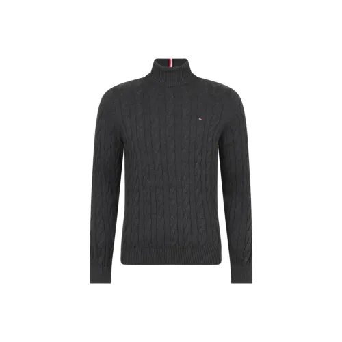 Tommy Hilfiger Трикотаж Мужской Темно-Серый