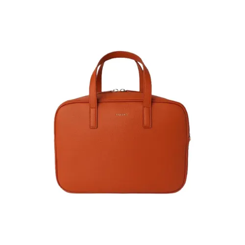 Fibreno Сумка-багет Сумка через плечо Сумка для плеч Женская Mandarin Оранжевый