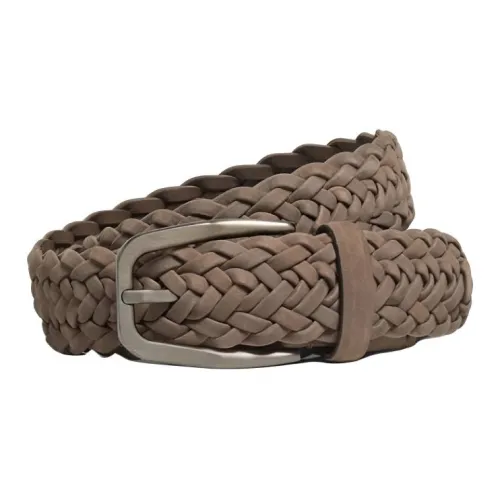 Zegna Ремни из коровьей кожи Мужской Коричневый