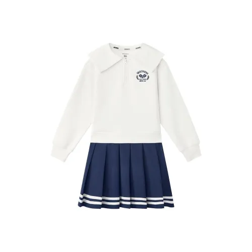 Skechers Kids Морской Коллегиальный синий 02MZ Kids Платья