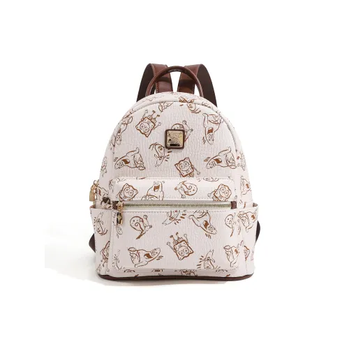 SPONGEBOB SQUAREPANTS ПУ (полиуретан) Рюкзак Стандартный Женский Золотисто-коричневый