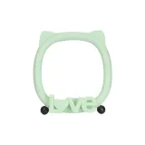 Кошка, ухо, зеленый