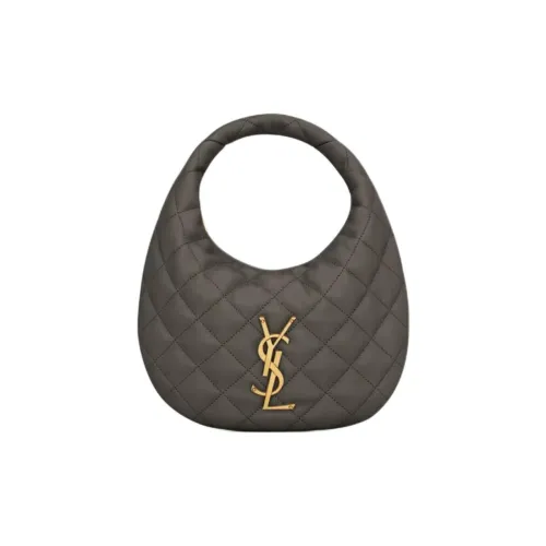 SAINT LAURENT Lambskin Bag Standard Women's Black