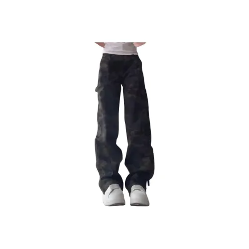 TR Камуфляж Унисекс Карго Брюки