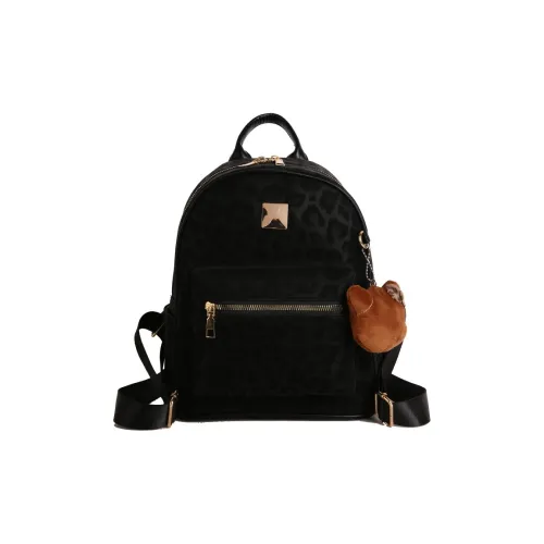 CAREELL ПУ (полиуретан) Рюкзак Женские Черный Светло-коричневый Кофе