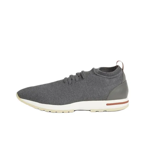 Loro Piana The Подарочный набор OF Kings Низкий топ Повседневная обувь Мужская Серый