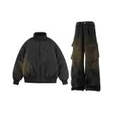 Черный топ + Черные брюки