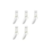 [5 пачек] Белый/Коричневый