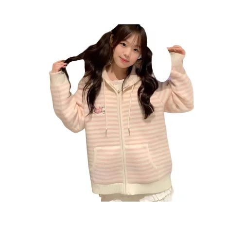 OURUOKE Розовый Женский Трикотаж