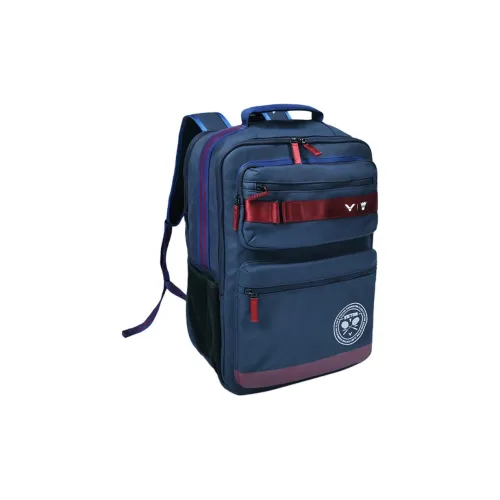 VICTOR Полиэстер Рюкзак Стандартный Унисекс Стандартный Синий Вишнево-Красный