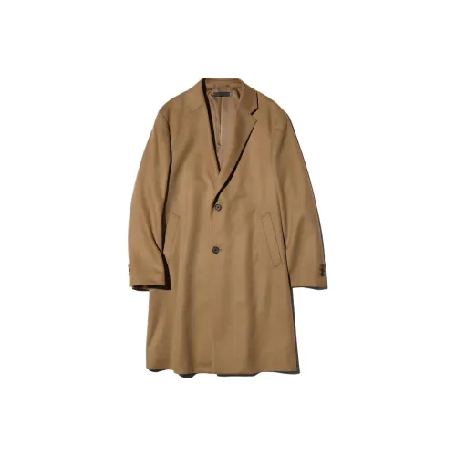 UNIQLO Коричневое Мужское Пальто