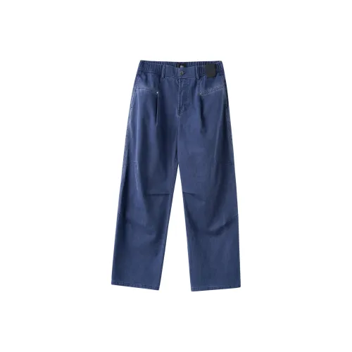 IMHM Blue Unisex Casual Pants IMHM Синий Унисекс Повседневные Штаны