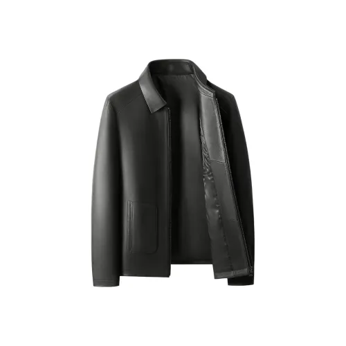 Vintage Cars Кожаная куртка Мужская