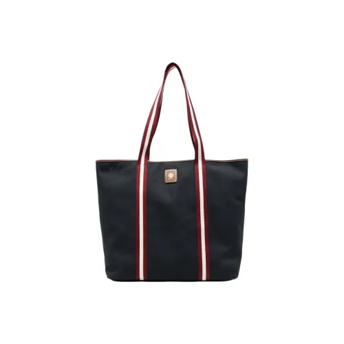 BALLY Холст Плечевая сумка Женская Морской синий