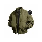 Армейский зеленый хлопковый пуховик [утолщенный и утепленный]