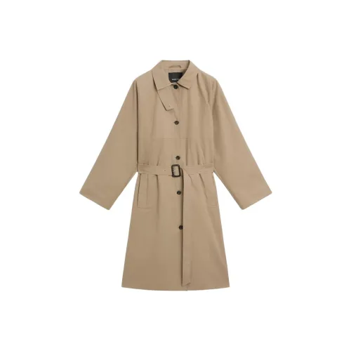 CHARM GLOW Khaki Женская тренч