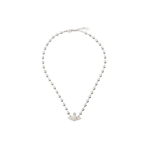 Vivienne Westwood Кристальные ожерелья Женское серебро