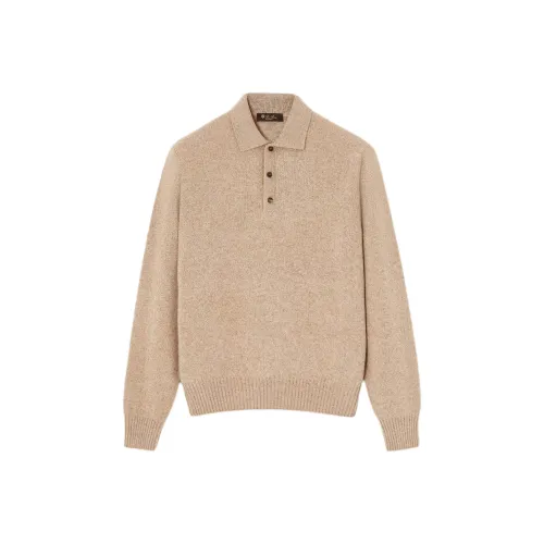 Loro Piana Khaki Мужские Свитера