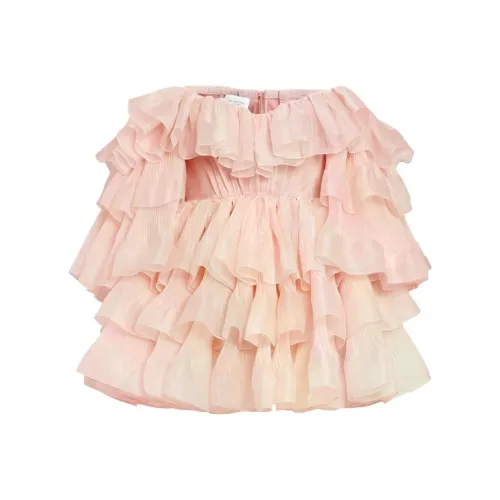 GIAMBATTISTA VALLI FW25 Короткое платье с короткими рукавами Женское