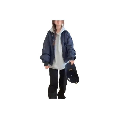 DARK HORSE Темно-синие унисекс куртки