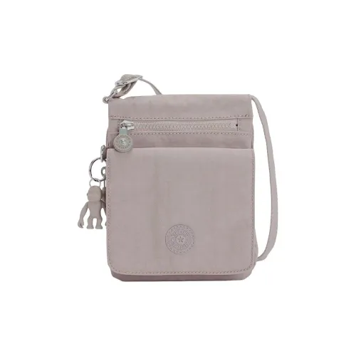 Kipling Полиамид Сумка через плечо Маленькая Женская Серая