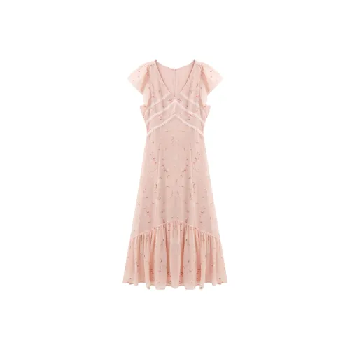 Another Alley Короткий рукав Платье Женское